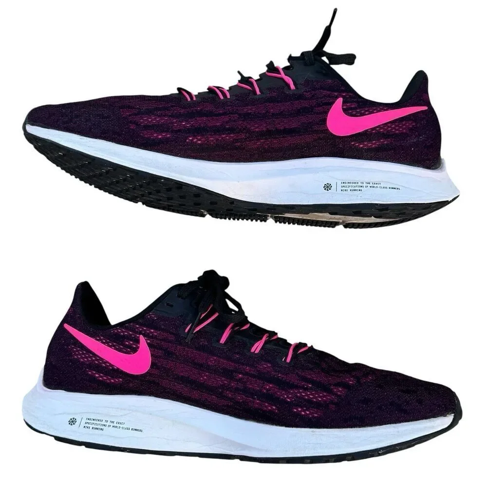 Nike Air Zoom Pegasus 36 Running Shoes Women's 9.5 Black Pink Blast AQ2210-002
